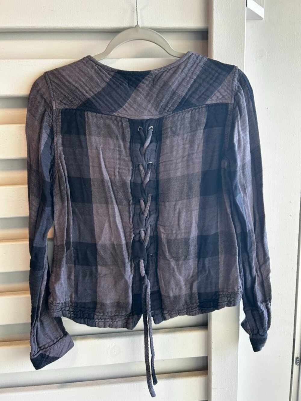 Cloth & Stone Soft Flannel Top Blouse